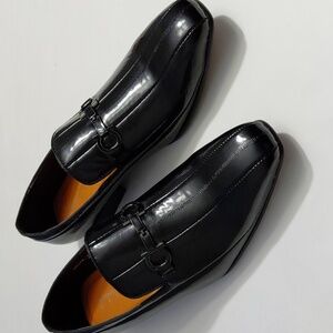 ANTONIO CERRELLI Men's 6918 Designer  Black Dress Shoes - 10